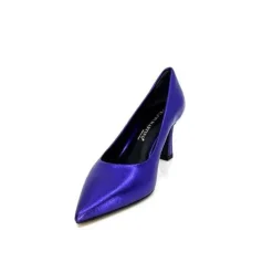 moon flower - enzo di martino Enzo Di Martino Eli 702 Cuir Metallique Violet*Femme Escarpins