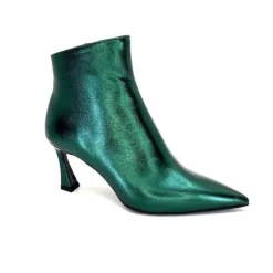 moon flower - enzo di martino Enzo Di Martino Eli 705 Cuir Vert*Femme Bottines