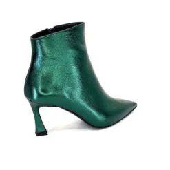 moon flower - enzo di martino Enzo Di Martino Eli 705 Cuir Vert*Femme Bottines
