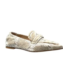 Fru.it Fruit 8260 Cuir Coco Beige Or*Femme Mocassins