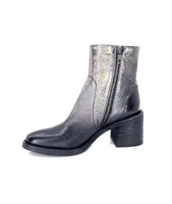 Fru.it 7740 Cuir Metal Antracite*Femme Bottines