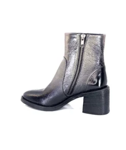 Fru.it 7740 Cuir Metal Antracite*Femme Bottines