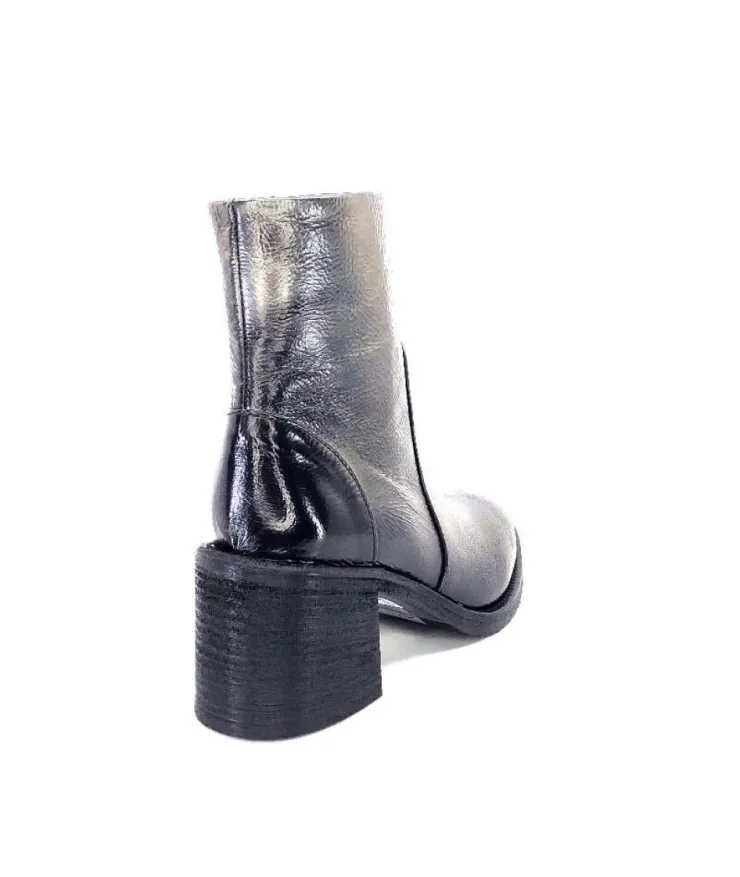 Fru.it 7740 Cuir Metal Antracite*Femme Bottines