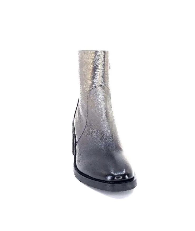 Fru.it 7740 Cuir Metal Antracite*Femme Bottines