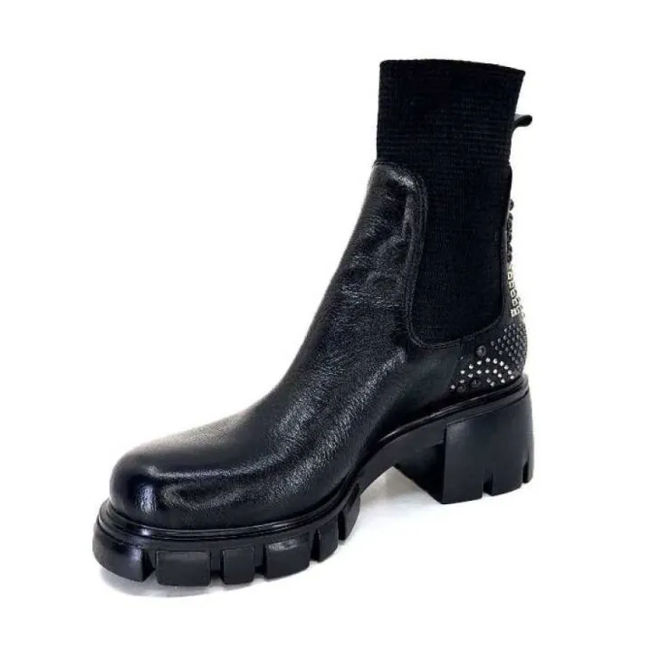Fru.it 8341 Cuir Noir*Femme Bottines