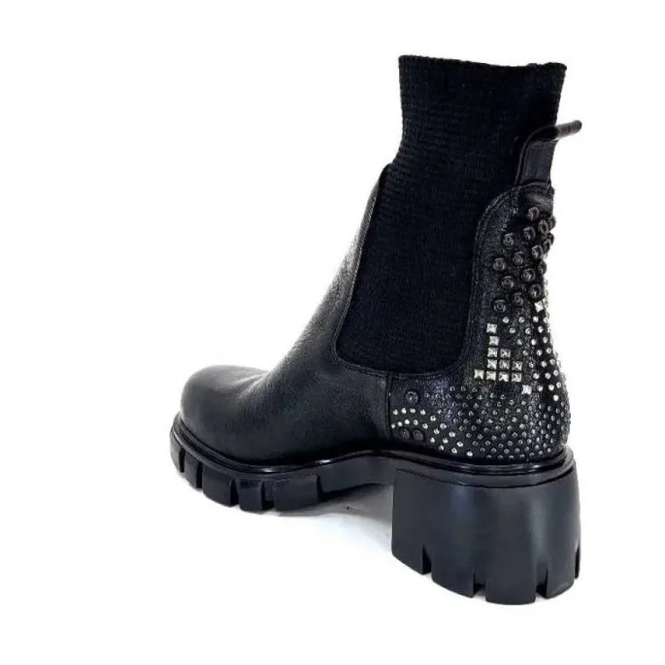 Fru.it 8341 Cuir Noir*Femme Bottines