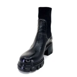 Fru.it 8341 Cuir Noir*Femme Bottines