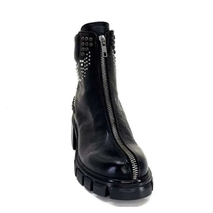 Fru.it 8340 Cuir Noir*Femme Bottines