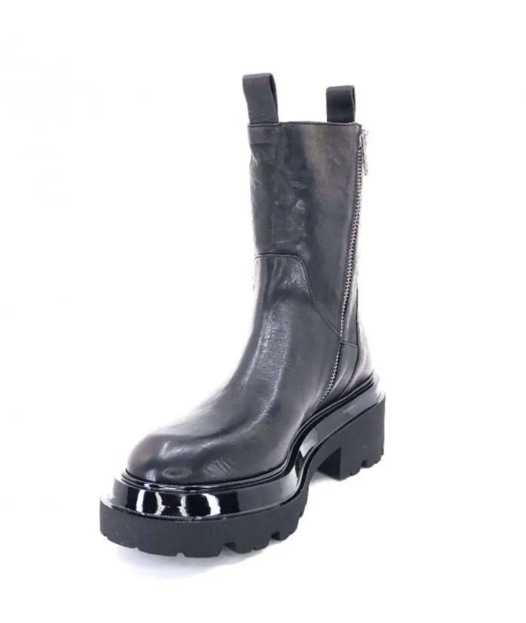 Fru.it 7114 Cuir Noir*Femme Bottines