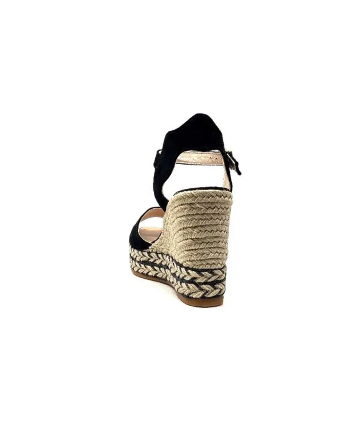 Gaimo Boby Daim Noir*Femme Plateformes