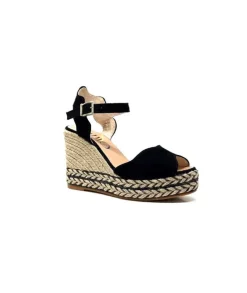Gaimo Boby Daim Noir*Femme Plateformes