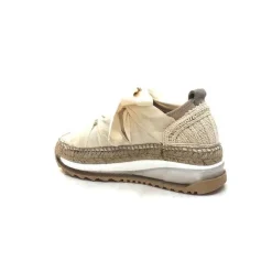 Gaimo Venus Crochet Textile Beige*Femme Baskets