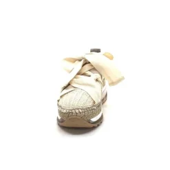 Gaimo Venus Crochet Textile Beige*Femme Baskets