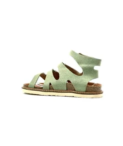 genuins factory s.l Genuins G1048 Daim Vert*Femme Sandales
