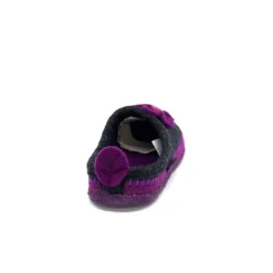 Giesswein Norheim Laine Antracite Violet*Femme Pantoufles