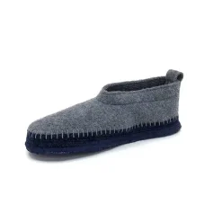 Giesswein Tegernau Laine Gris Schiefer*Femme Pantoufles