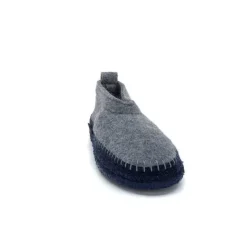 Giesswein Tegernau Laine Gris Schiefer*Femme Pantoufles
