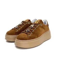 GioPiu Pia 102 A Daim Camel*Femme Baskets