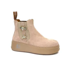 GioPiu Piada 04B Daim Beige Sahara*Femme Bottines