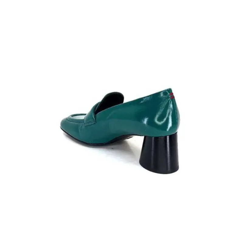 Halmanera Dani 03 Cuir Vert*Femme Mocassins
