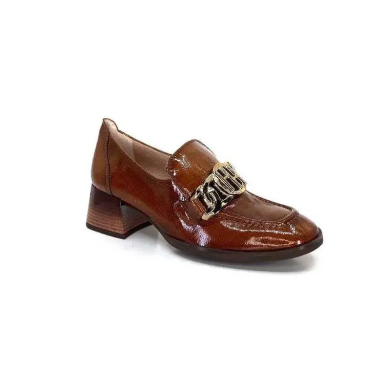 Hispanitas Hi232992 Charlize Cuir Vernis Cuero*Femme Mocassins