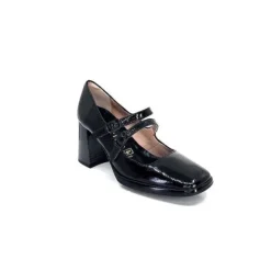 Hispanitas Hi232922 Monaco Cuir Vernis Noir*Femme Escarpins