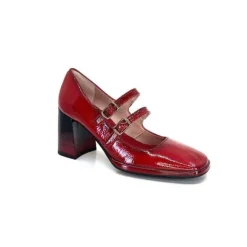 Hispanitas Hi232922 Monaco Cuir Vernis Rouge*Femme Escarpins