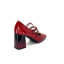 Hispanitas Hi232922 Monaco Cuir Vernis Rouge*Femme Escarpins