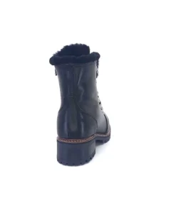gemilli sarl Hooper Shoes Albe Cuir Noir*Femme Fourrées
