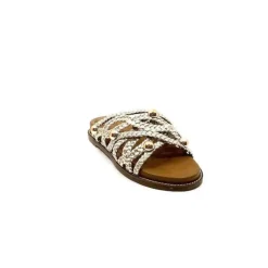 Inuovo 398008 Cuir Or*Femme Mules