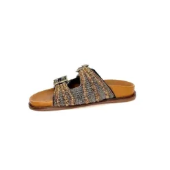 Inuovo 397014 Perle Or Argent Noir*Femme Mules