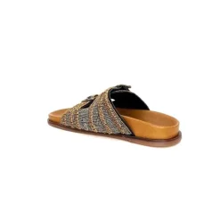 Inuovo 397014 Perle Or Argent Noir*Femme Mules