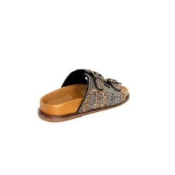 Inuovo 397014 Perle Or Argent Noir*Femme Mules