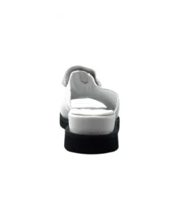 Ivoire-354 Ivoire 107 911 Cuir Blanc*Femme Mules