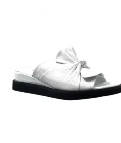 Ivoire-354 Ivoire 107 911 Cuir Blanc*Femme Mules