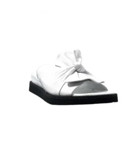 Ivoire-354 Ivoire 107 911 Cuir Blanc*Femme Mules