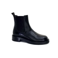 cashka / fatih ustundag Ivoire 4989 Alexis Cuir Noir*Femme Bottines