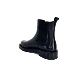 cashka / fatih ustundag Ivoire 4989 Alexis Cuir Noir*Femme Bottines