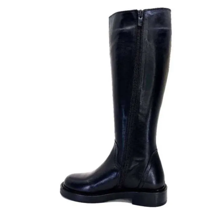 cashka / fatih ustundag Ivoire 5276 Alexis Cuir Noir*Femme Bottes