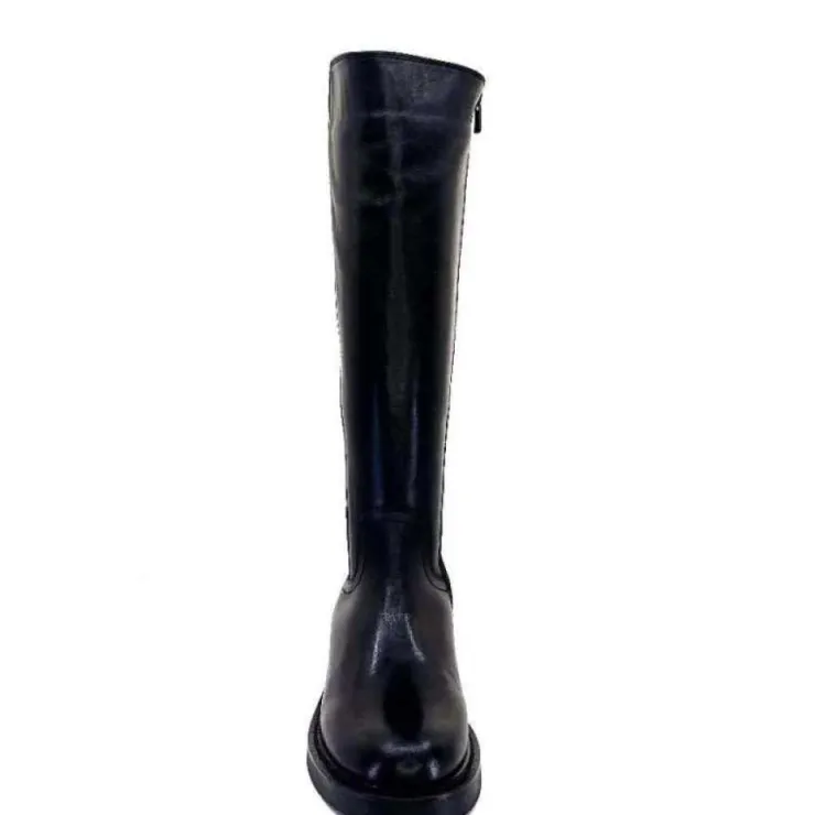 cashka / fatih ustundag Ivoire 5276 Alexis Cuir Noir*Femme Bottes