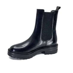 Ivoire0104a Ivoire 48392 Boxer Cuir Noir*Femme Bottines