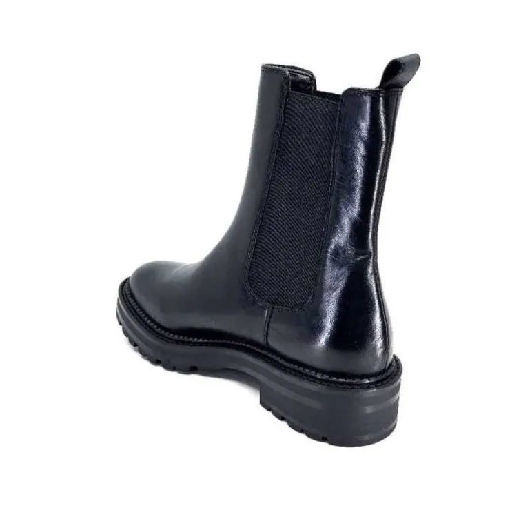 Ivoire0104a Ivoire 48392 Boxer Cuir Noir*Femme Bottines