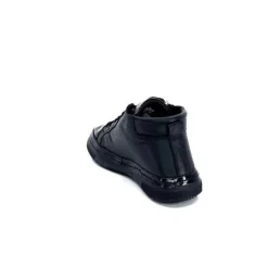 Ivoire0401a Ivoire 500-358 Cuir & Vernis Noir*Femme Baskets