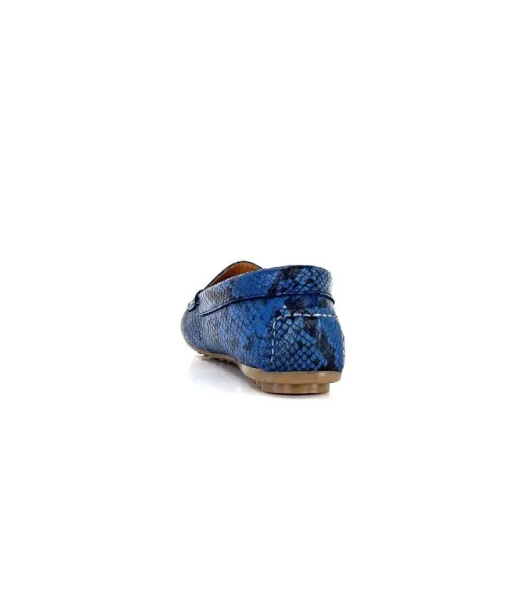 Ivoire0209b Ivoire 10322 Cuir Azulao*Femme Mocassins