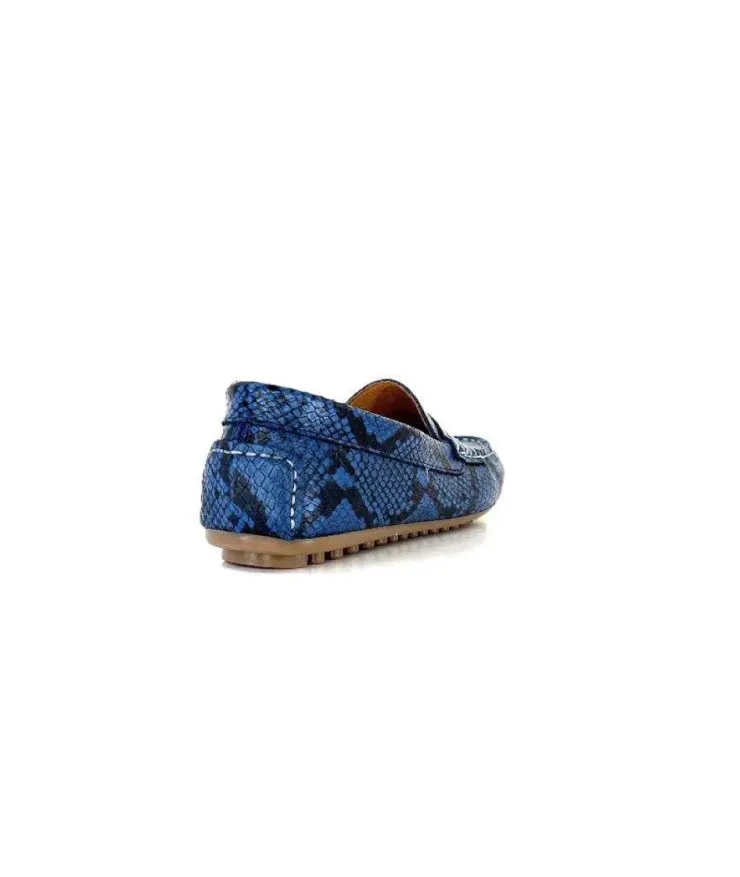 Ivoire0209b Ivoire 10322 Cuir Azulao*Femme Mocassins