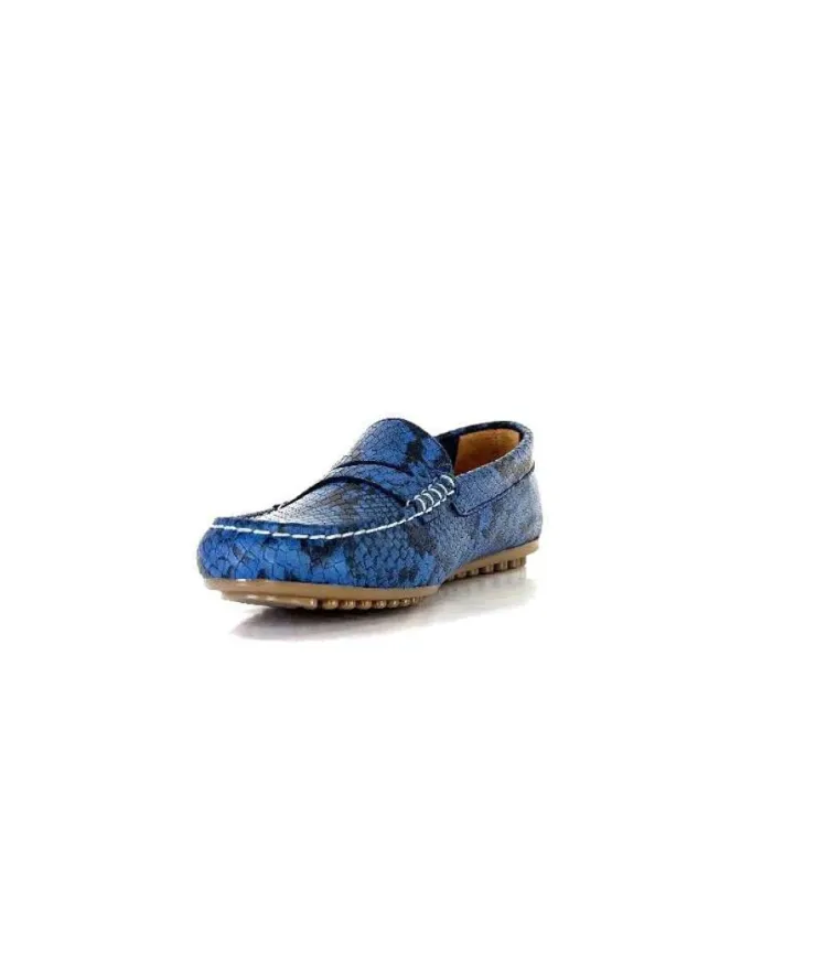 Ivoire0209b Ivoire 10322 Cuir Azulao*Femme Mocassins