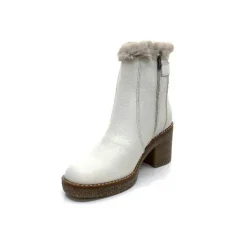 Ivoire-354 Ivoire 109381 Cuir Beige*Femme Fourrées