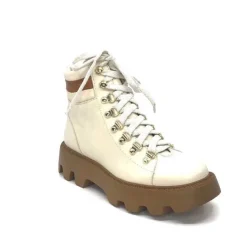 Elena Ivoire 23593 Cuir Beige*Femme Fourrées