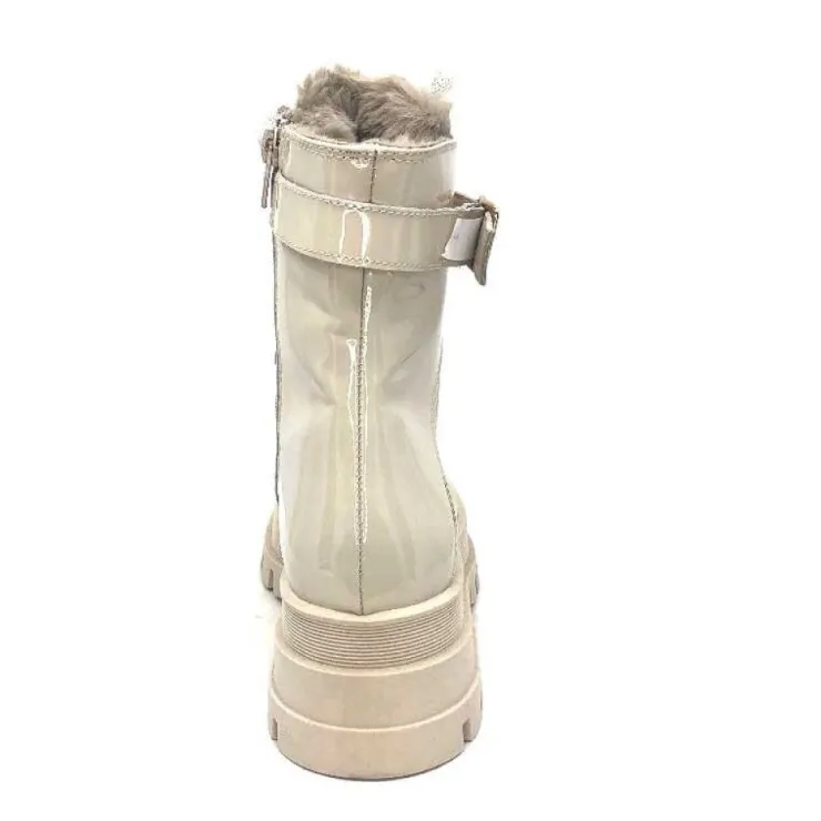 Elena Ivoire 61042 Cuir Beige*Femme Fourrées