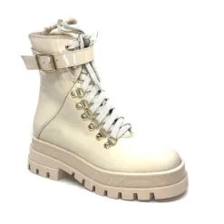Elena Ivoire 61042 Cuir Beige*Femme Fourrées